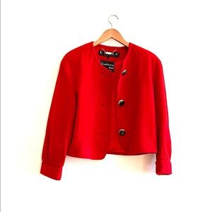 ELINA - Designer Cashmere’s Short Jacket!